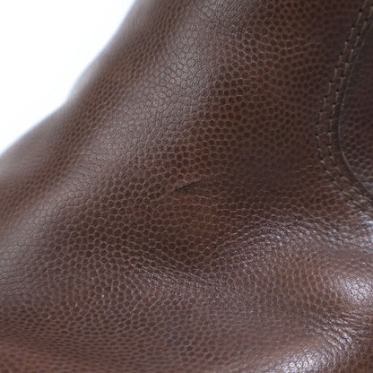 Balenciaga Leather Boots Joni Short Brown — view 6