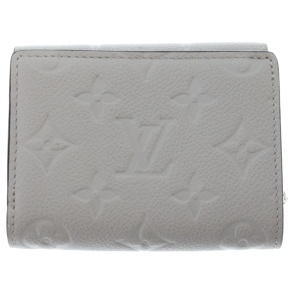 Louis Vuitton Portefeuille Metis Compact Wallet Trifold Gray Leather Silver — view 2