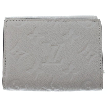 Louis Vuitton Portefeuille Metis Compact Wallet Trifold Gray Leather Silver — view 2