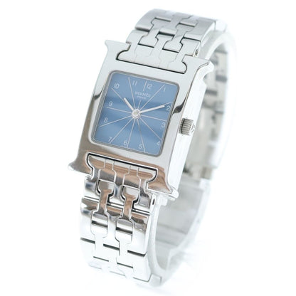 Hermes Watch Blue Dial Quartz Silver — view 4