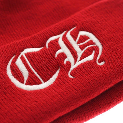 Chrome Hearts Vintage Watch Cap CH Logo Embroidery Knit Beanie Cap Hat — view 5