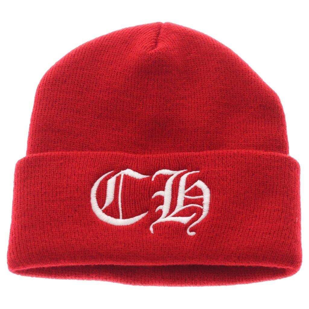 Chrome Hearts Vintage Watch Cap CH Logo Embroidery Knit Beanie Cap Hat