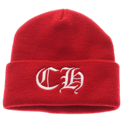 Chrome Hearts Vintage Watch Cap CH Logo Embroidery Knit Beanie Cap Hat