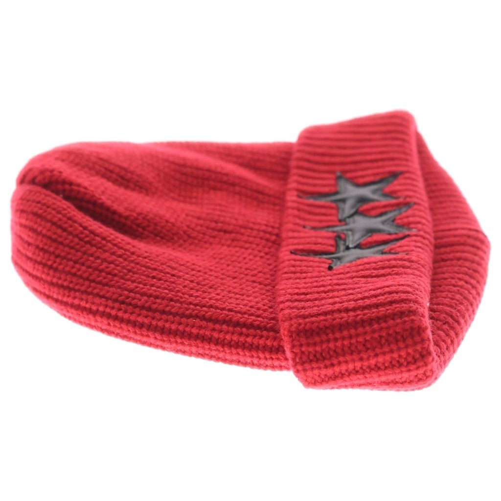 Chrome Hearts Beanie Star Patch Cashmere Vinyl Hat — view 4