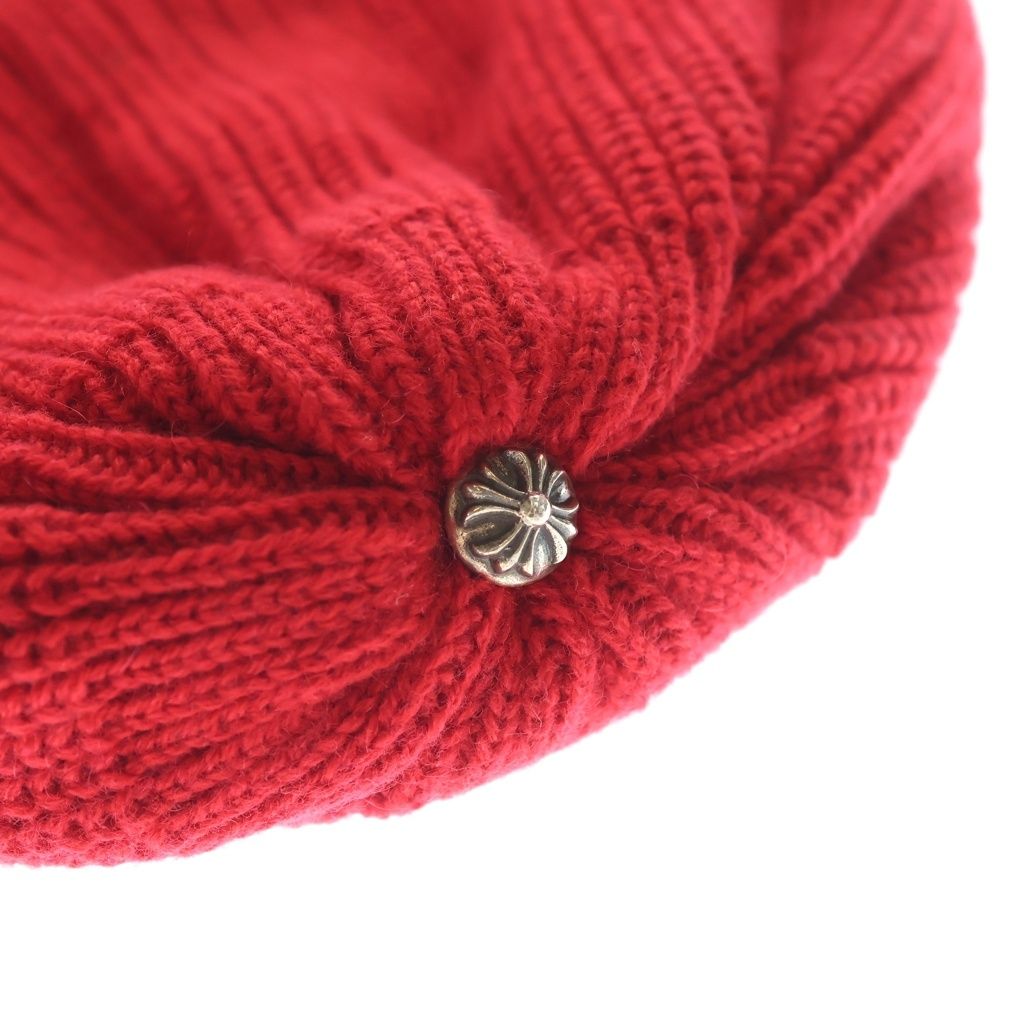 Chrome Hearts Beanie Star Patch Cashmere Vinyl Hat — view 7