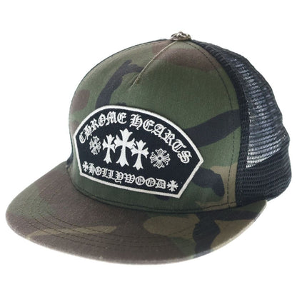 Chrome Hearts King Taco Trucker Cap Truck Khaki Cap Green