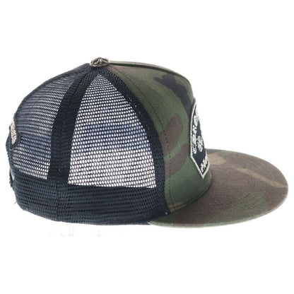 Chrome Hearts King Taco Trucker Cap Truck Khaki Cap Green — view 3