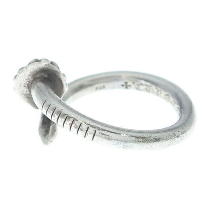 Chrome Hearts Nail Crsball Cross Ball Ring Silver — view 4
