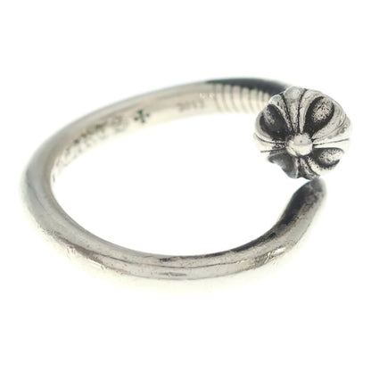 Chrome Hearts Nail Crsball Cross Ball Ring Silver — view 3
