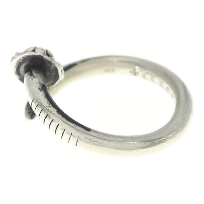 Chrome Hearts Nail Crsball Cross Ball Ring Silver — view 4