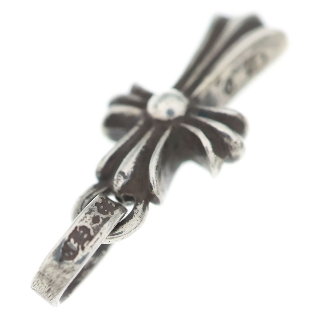 Chrome Hearts Crs Baby Fat Cross Pendant Silver — view 5