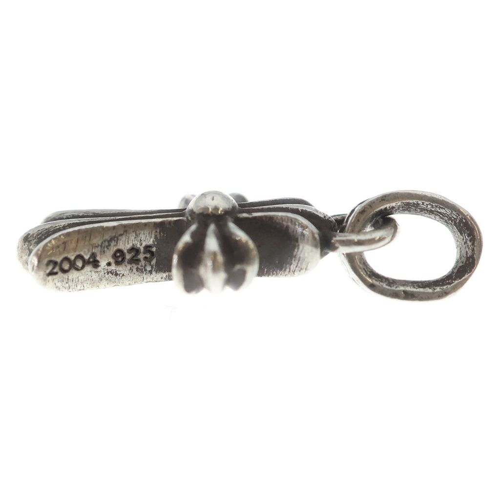 Chrome Hearts Crs Baby Fat Cross Pendant Silver — view 3