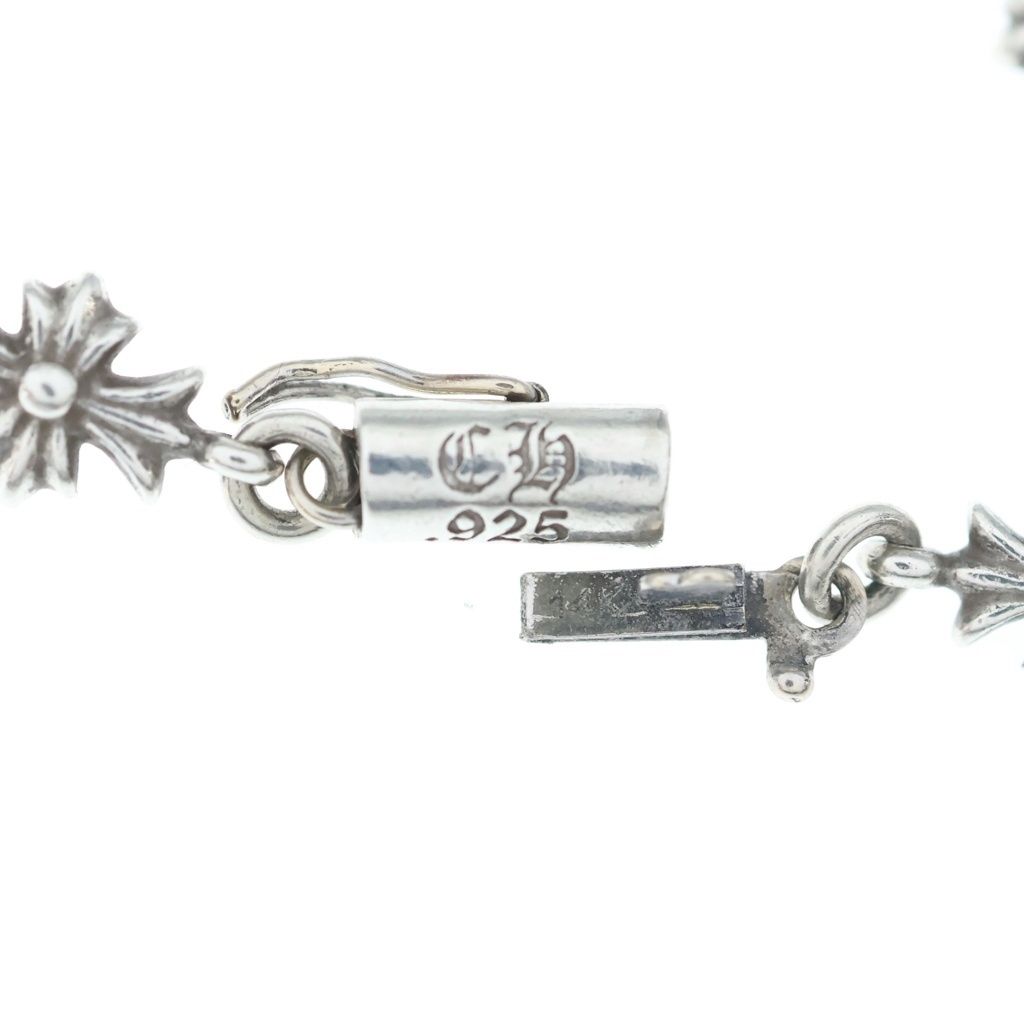 Chrome Hearts Tny CH Pls Tiny CH Plus Bracelet Silver — view 5