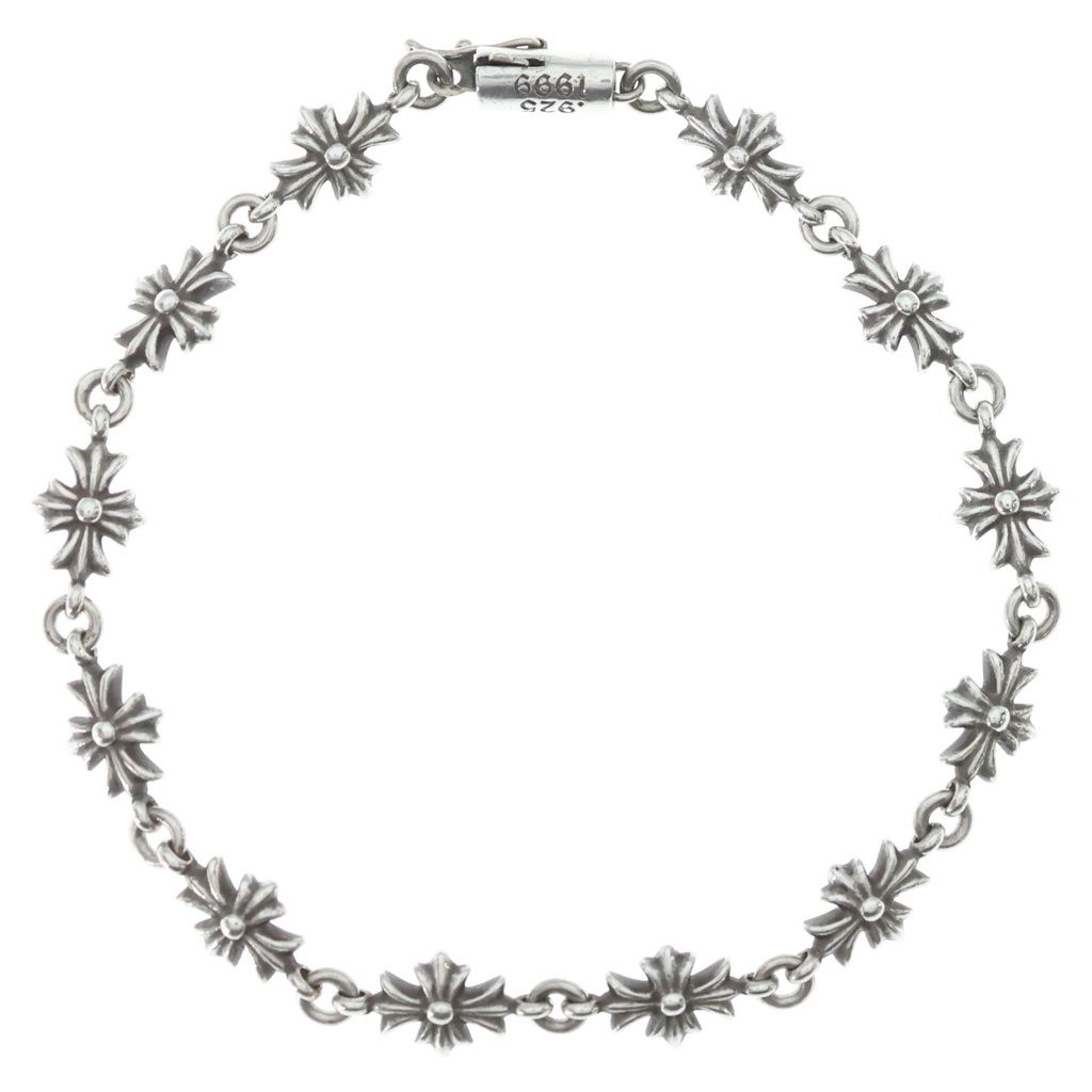 Chrome Hearts Tny CH Pls Tiny CH Plus Bracelet Silver — view 2