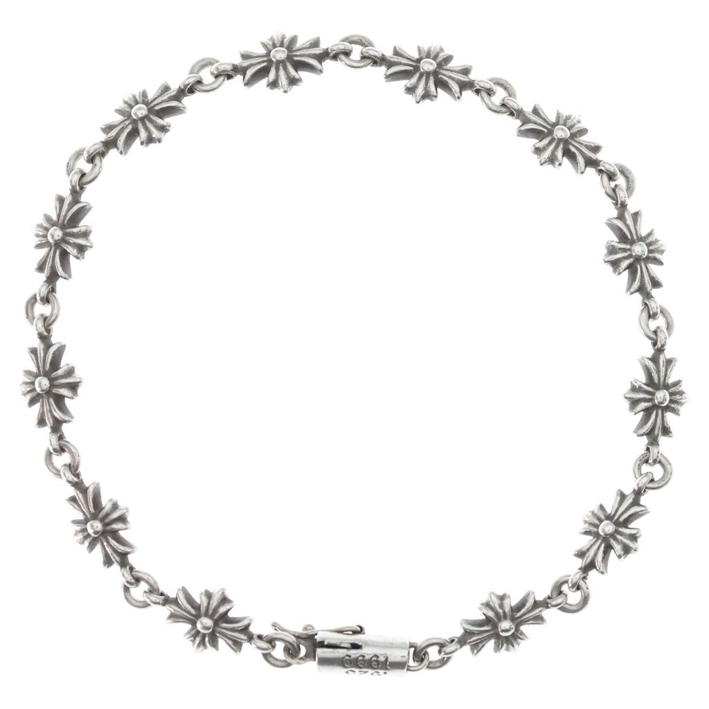 Chrome Hearts Tny CH Pls Tiny CH Plus Bracelet Silver