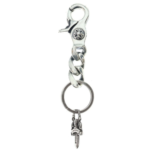 Chrome Hearts Clp Chn Classic-s Short Classic Link Key Chain Silver