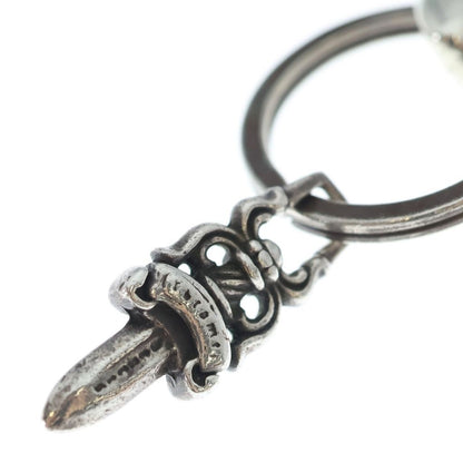 Chrome Hearts Clp Chn Classic-s Short Classic Link Key Chain Silver — view 5