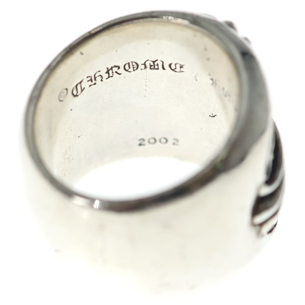 Chrome Hearts Classic Oval Cross Ring Silver — view 5