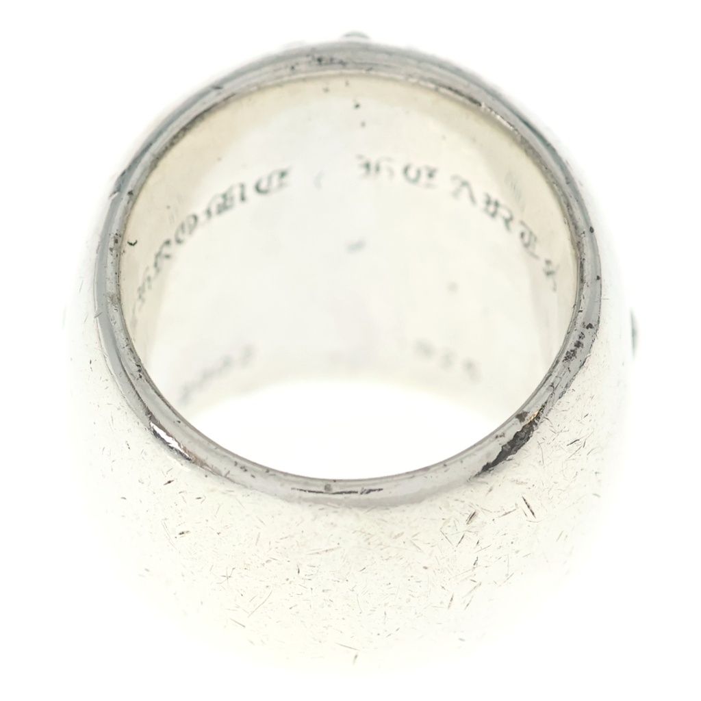 Chrome Hearts Classic Oval Cross Ring Silver — view 2