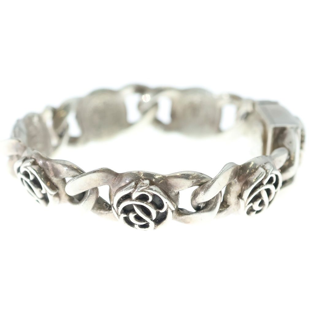 Chrome Hearts Froral Link Flora Roulis Bracelet — view 3