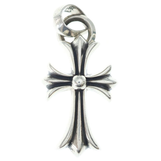 Chrome Hearts CH Crs Sml Bale Small CH Cross Pendant Silver