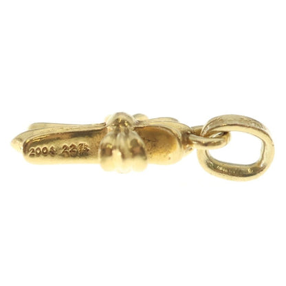 Chrome Hearts 22k Crs Baby Fat Cross Pendant Gold — view 3