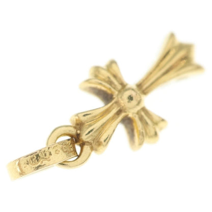 Chrome Hearts 22k Crs Baby Fat Cross Pendant Gold — view 6