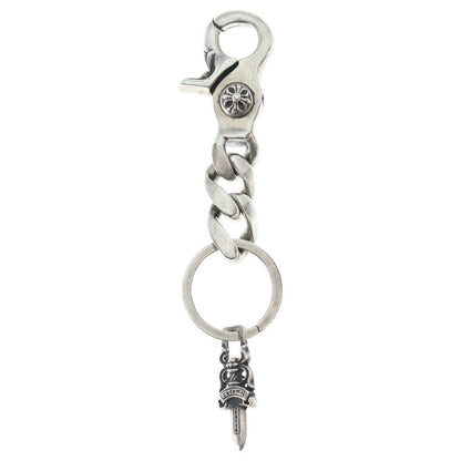 Chrome Hearts Clp Chn Classic-s Short Classic Link Key Chain Silver