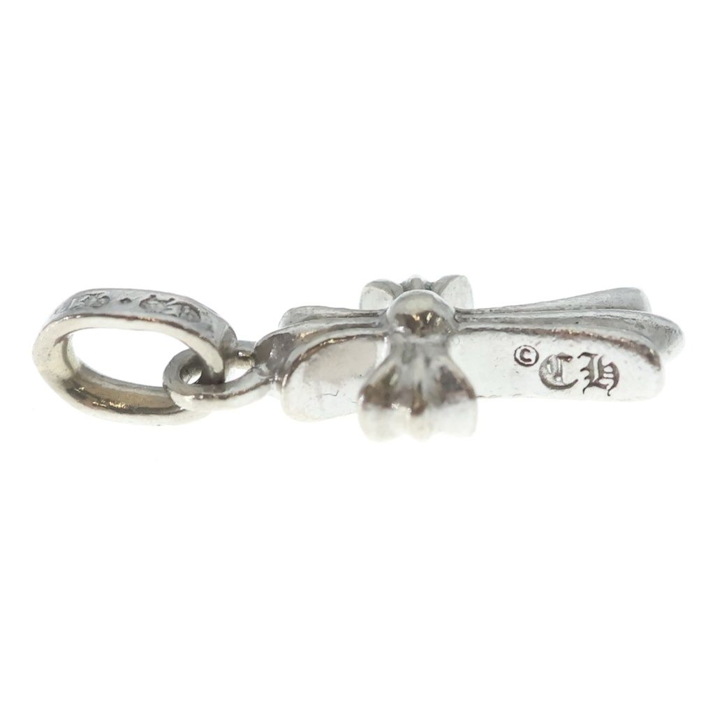 Chrome Hearts Crs Baby Fat P Dia Fat Cross Pave Diamond Pendant White Gold — view 4