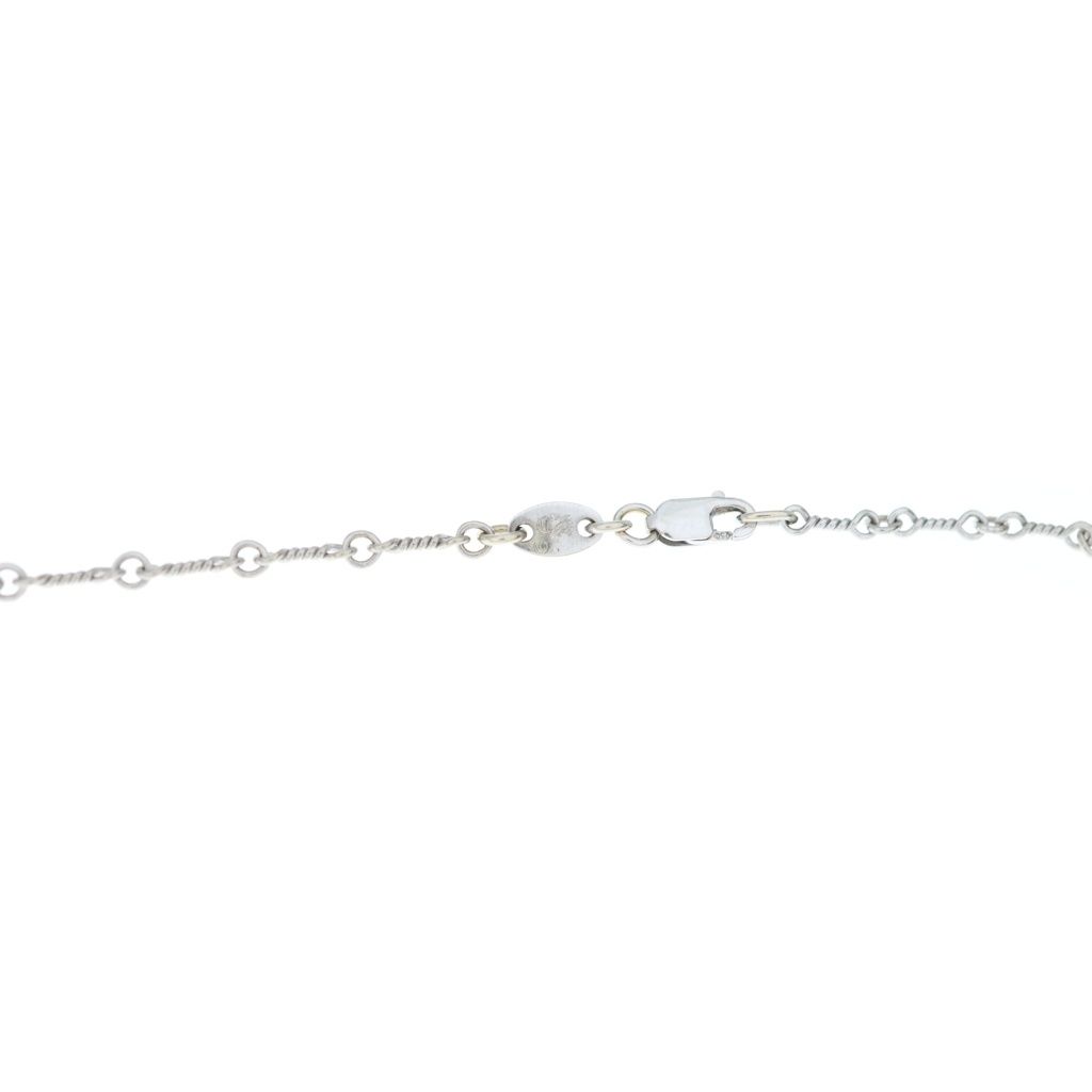 Chrome Hearts Neckchain Twist Chain Necklace White Gold — view 5
