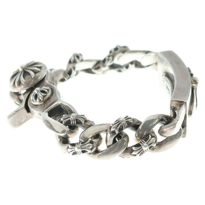 Chrome Hearts Fncy ID Dggr Dagger ID Clip Bracelet Silver — view 3