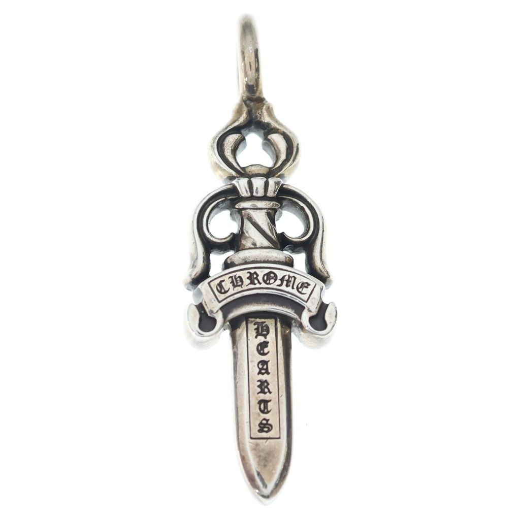 Chrome Hearts Large Dagger Pendant Silver
