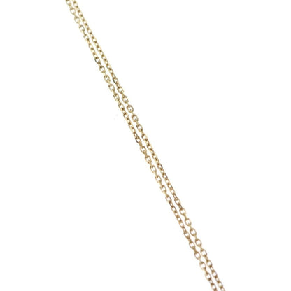 Van Cleef & Arpels Sweet Alhambra Mother of Pearl Pendant Chain Gold — view 4