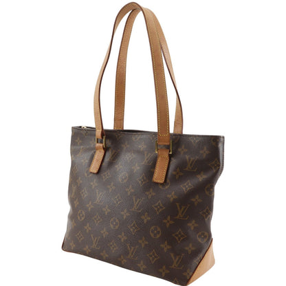Louis Vuitton Cabas Piano Monogram Canvas Brown Tote — view 2