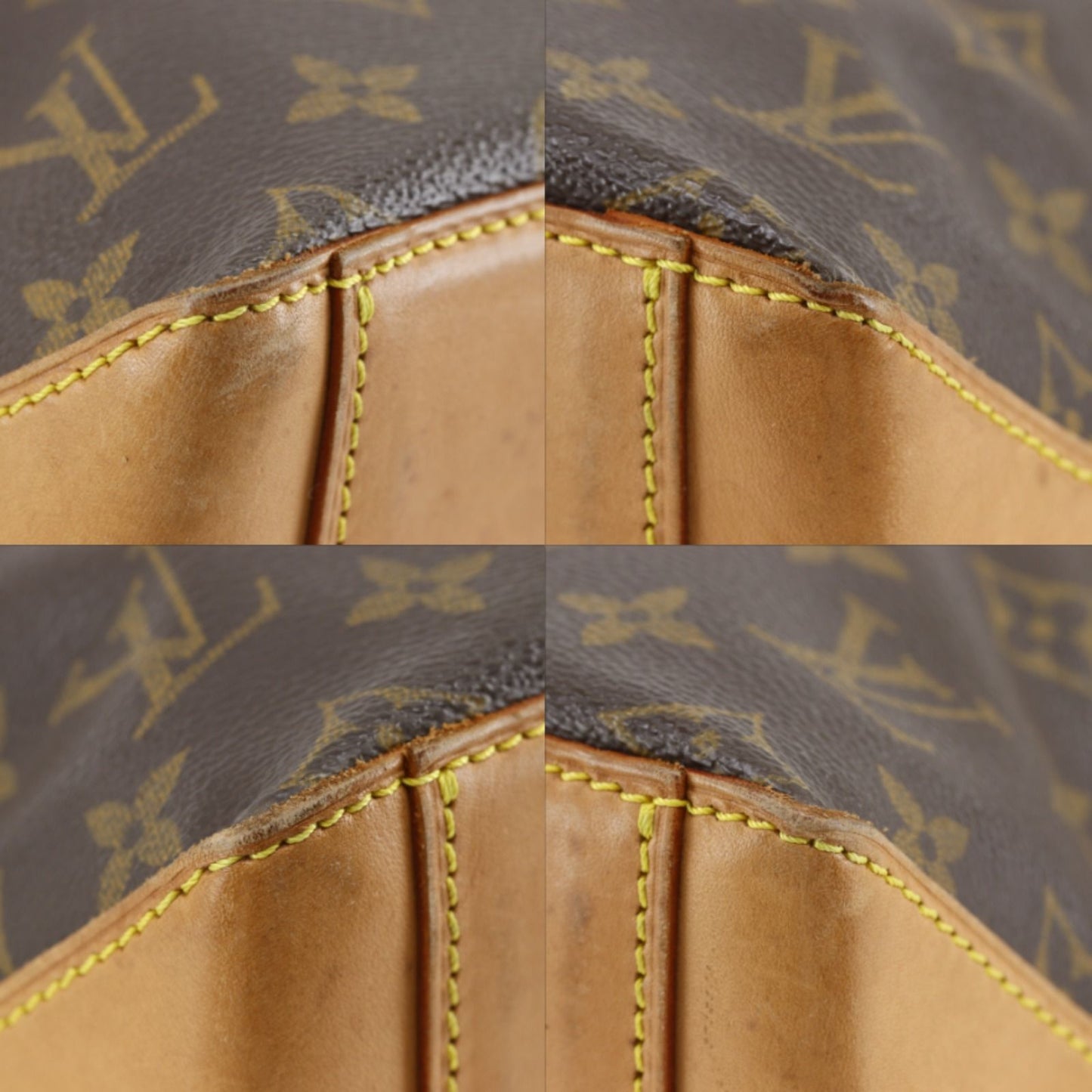 Louis Vuitton Cabas Piano Monogram Canvas Brown Tote — view 4