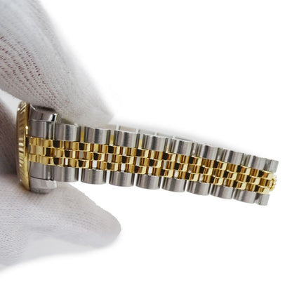 Rolex Datejust D Number Watch Diamond Automatic Winding at Stainless Steel Gold — view 9
