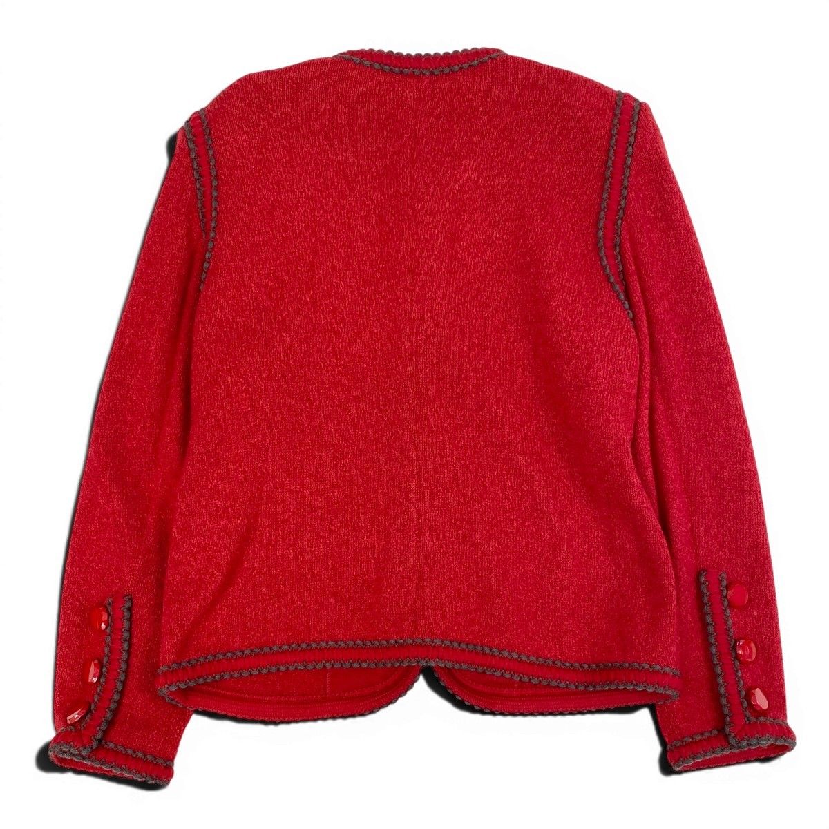 Saint Laurent Knit Jacket Cardigan Wool Blend M — view 3