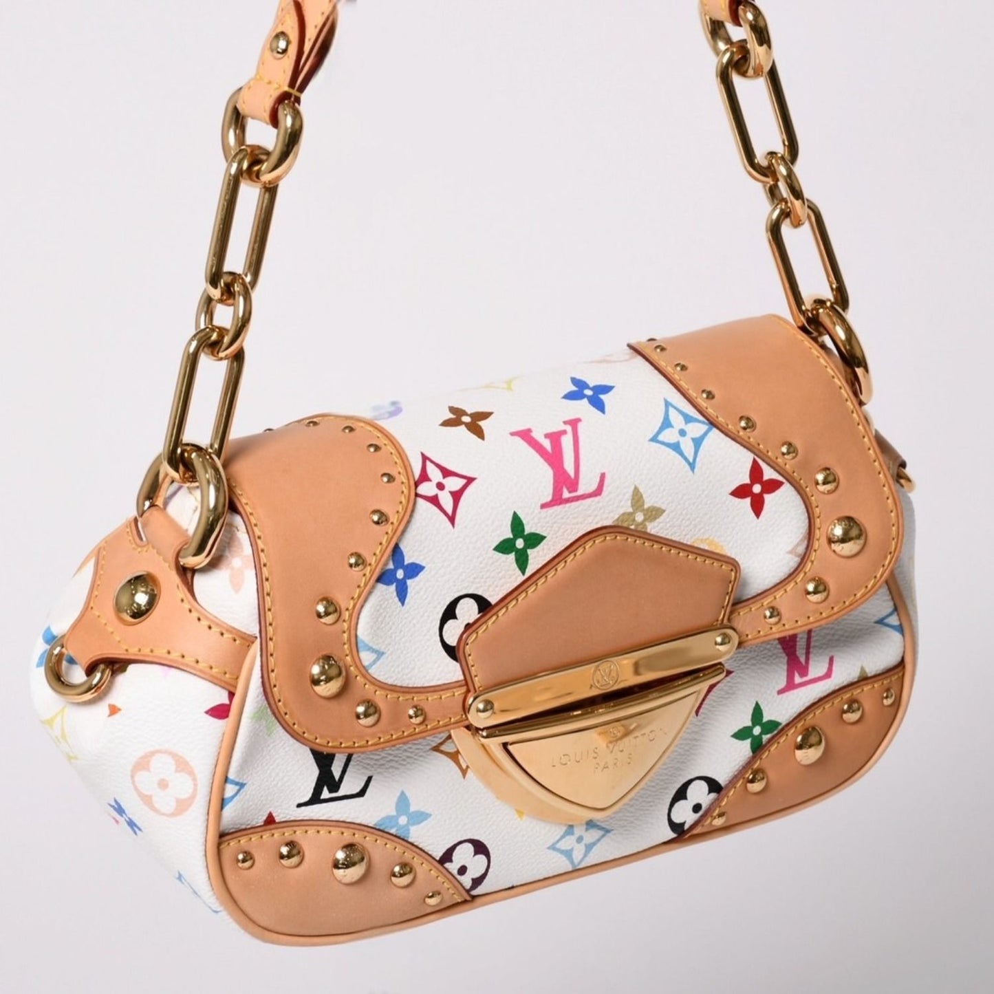 Louis Vuitton Marilyn PM Bag Monogram Multicolor Takashi Murakami — view 3