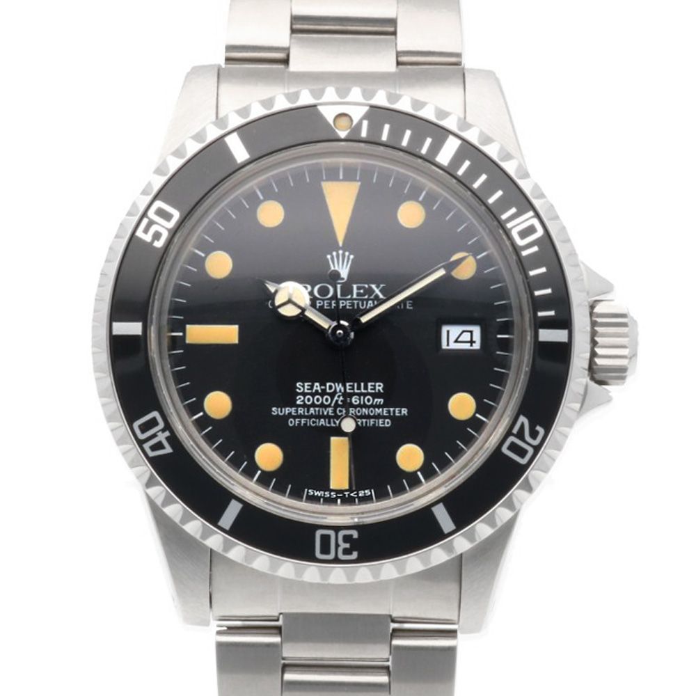 Rolex Sea Dweller Oyster Perpetual Watch Stainless Steel Automatic Winding
