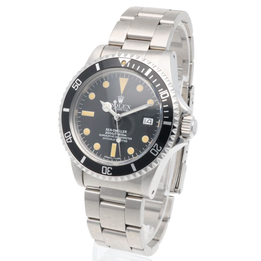 Rolex Sea Dweller Oyster Perpetual Watch Stainless Steel Automatic Winding — view 3