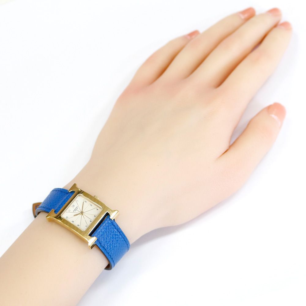 Hermes Watch Quartz Gold — view 2