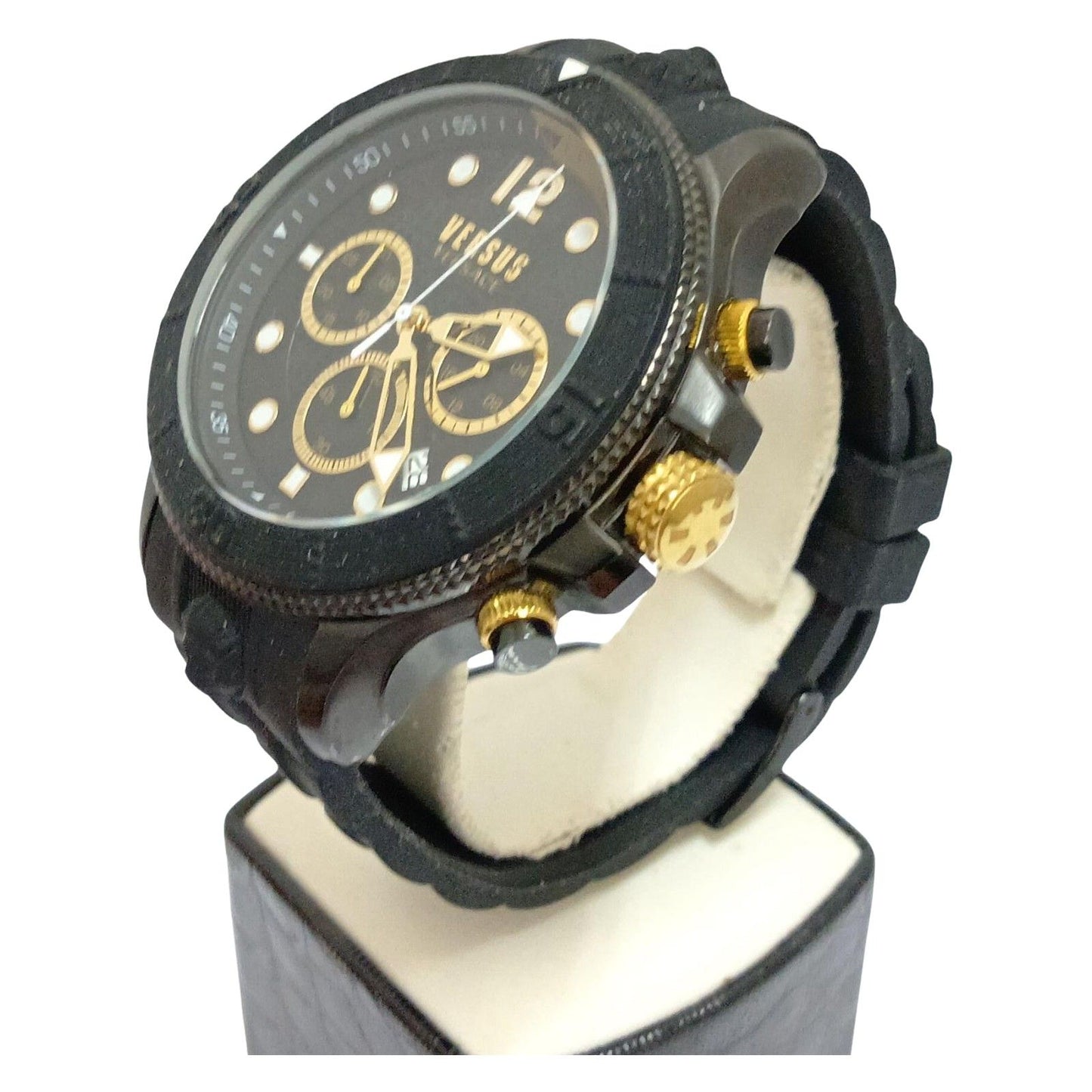 Versace Watch Chronograph Quartz Black — view 3