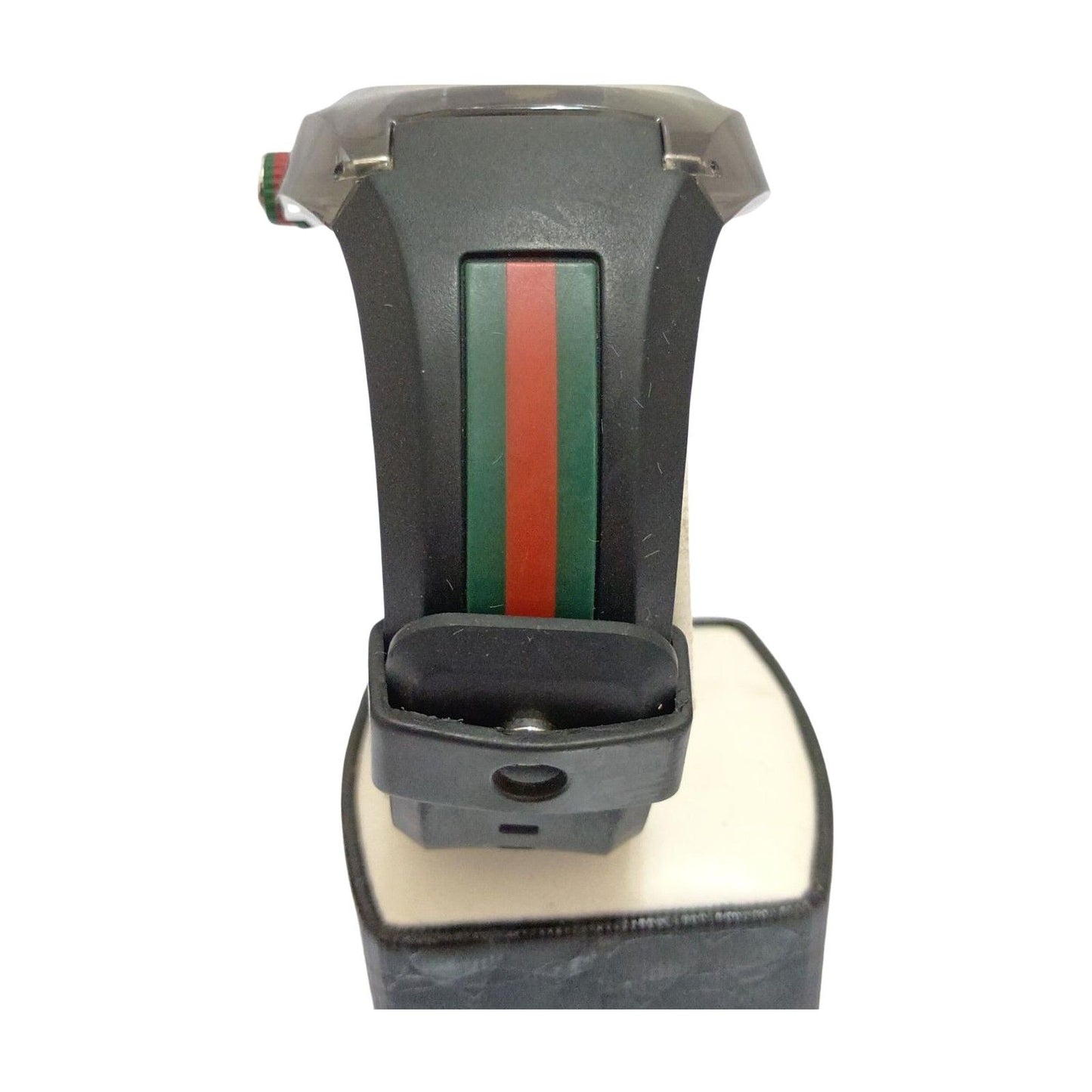 Gucci Watch Sync Sherry Rubber Quartz 137.1 Black Silver — view 5