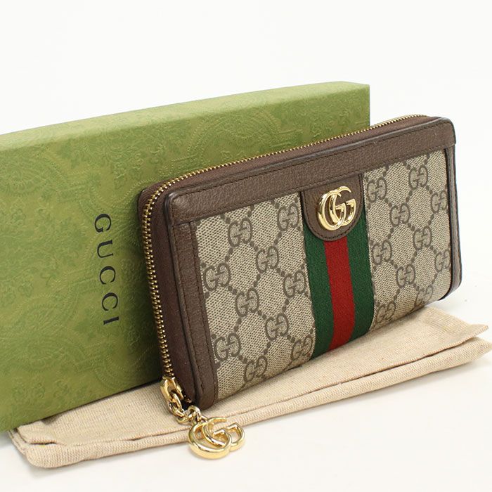 Gucci Zip Around Wallet Ophidia
