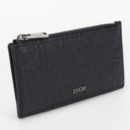 Dior Fragment Case Gravity Coin Purse Leather