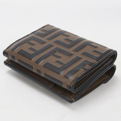 Fendi FF Diamond Trifold Wallet Calf — view 2