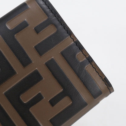 Fendi FF Diamond Trifold Wallet Calf — view 7