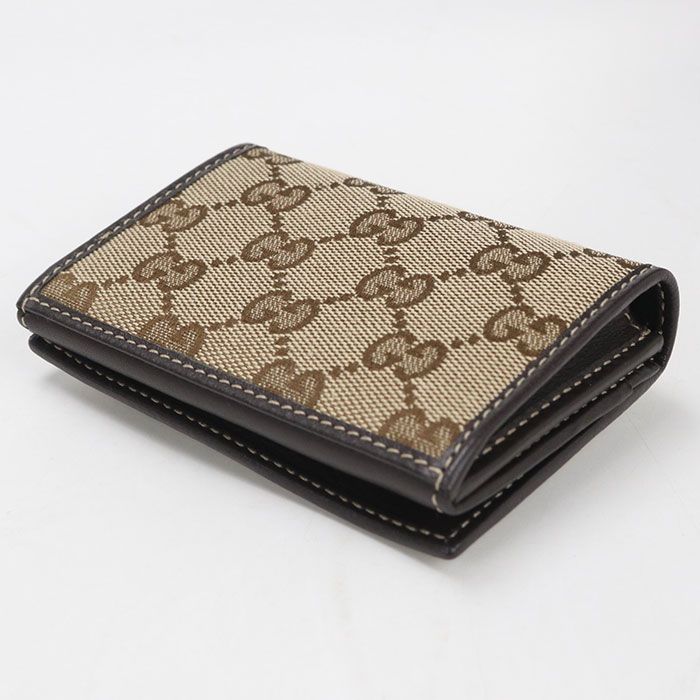 Gucci GG Canvas Business Card Holder — view 2