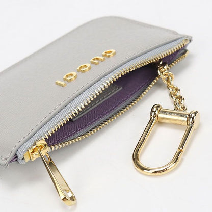 Gucci Zip Key Case Script Coin Purse Leather — view 5