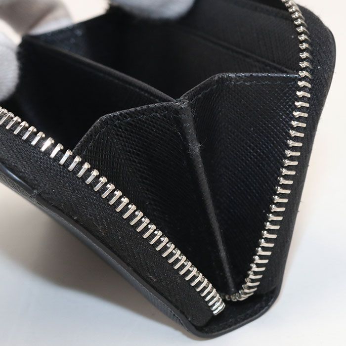 Prada Saffiano Leather Coin Purse — view 5